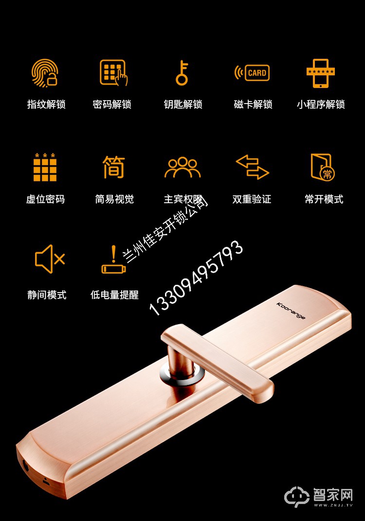 科桔K9互联网智能锁